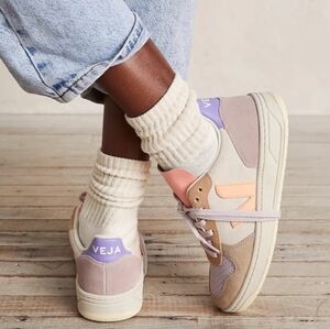 VEJA V-10 Sneakers Multico Peach